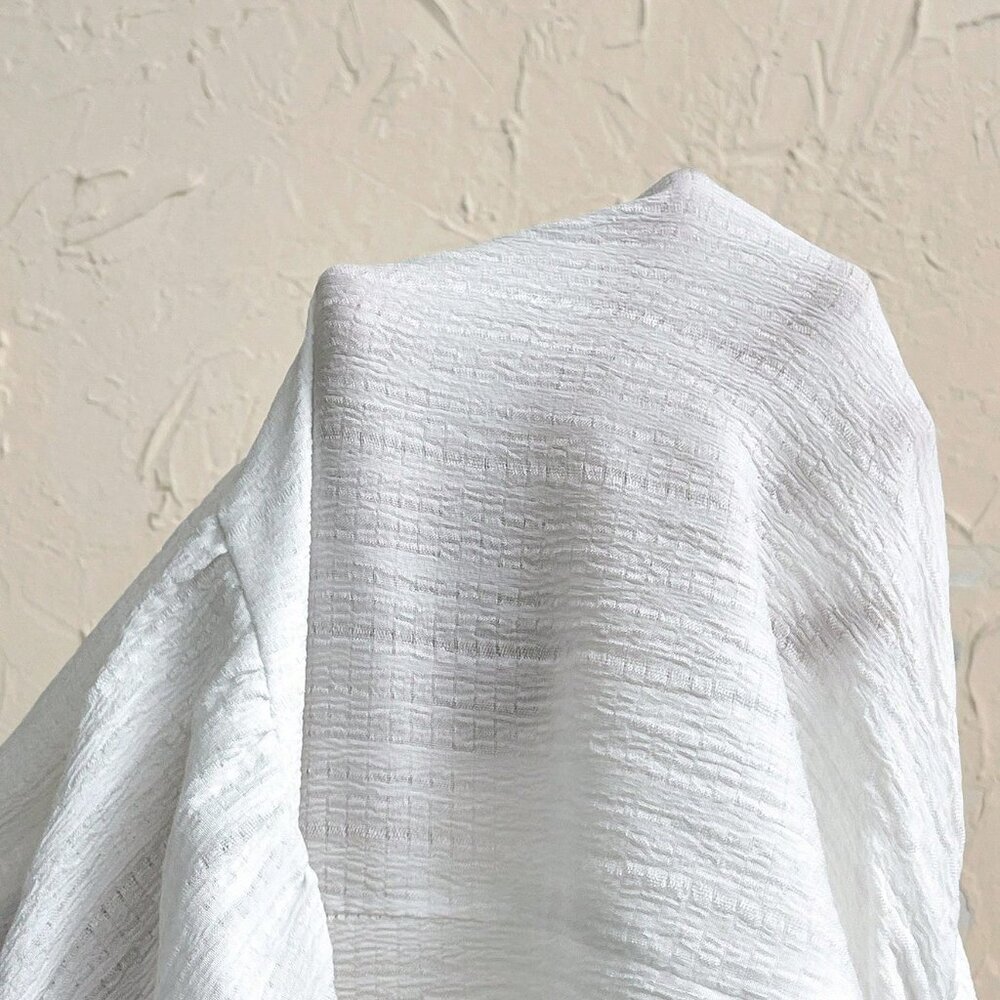 White Sexy Women's Crepe Halter Neck Tie Backless Maxi Dress - Picture 6 of 6